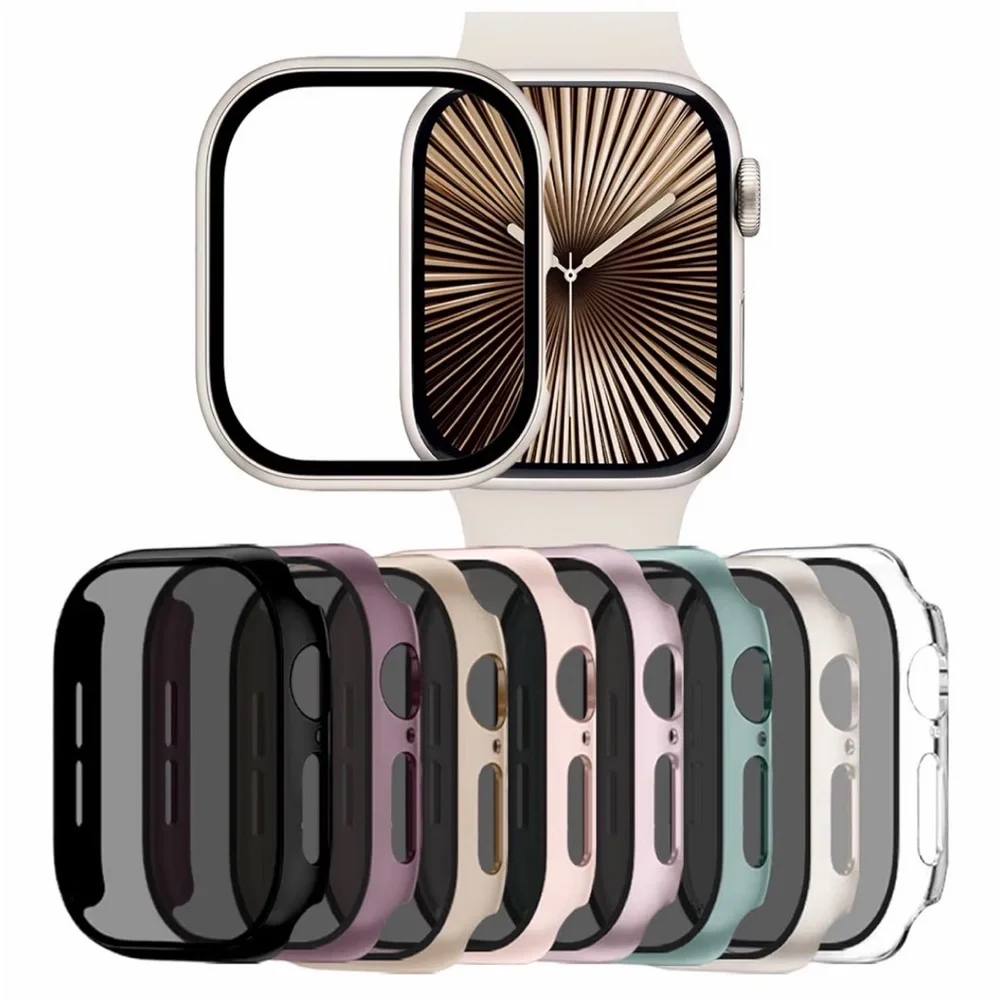 Tan Smartwatch Screen Case for Apple Watch